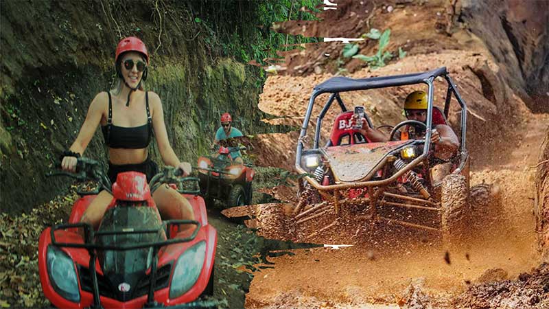 UTV Buggy Ride and ATV Quad Bike