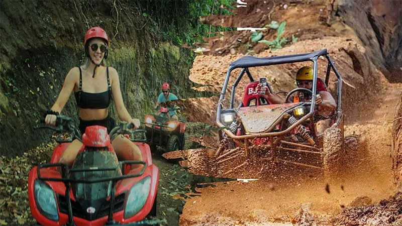 UTV Buggy Ride and ATV Quad Bike