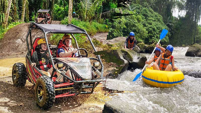 UTV Buggy Ride and River Tubing