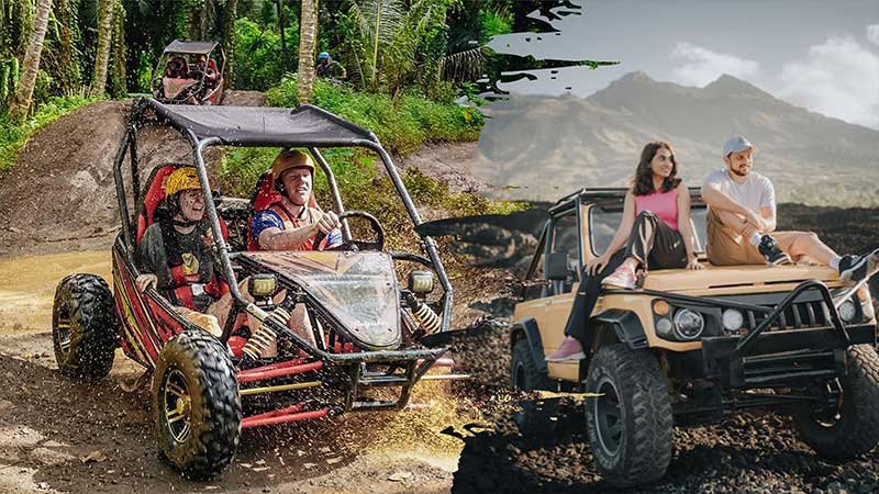 UTV Buggy Ride and Sunrise Jeep Tour