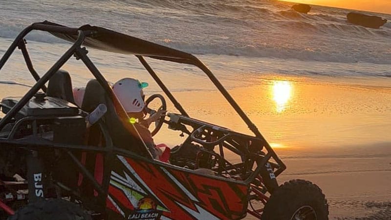 Bali Buggy UTV Sunset on the Beach