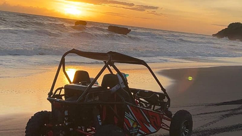 Bali Buggy UTV Sunset on the Beach