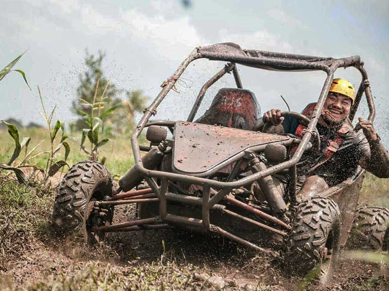 Rice Field UTV Buggy Adventure near Seminyak Bali