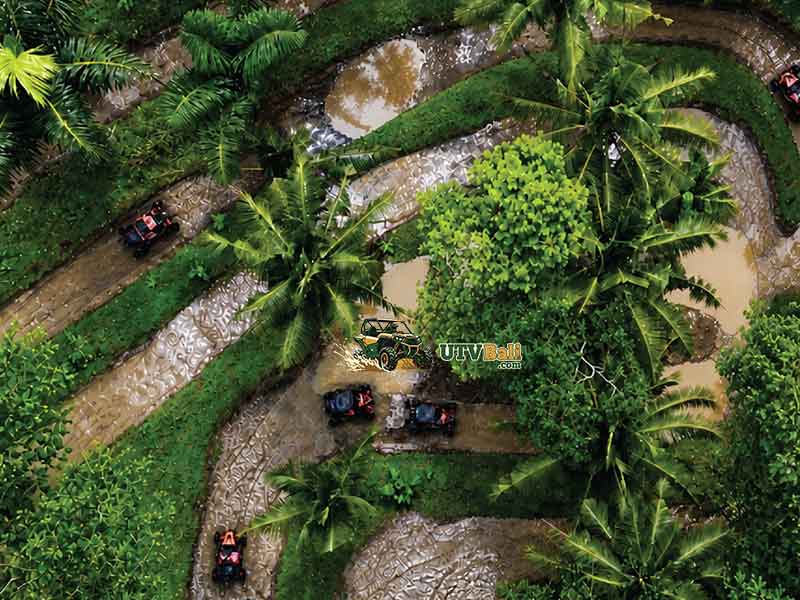 UTV Bali Adventure Route