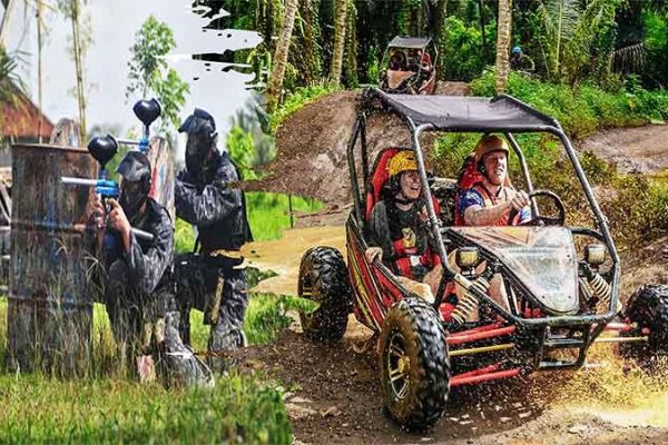 UTV Buggy Bali and Paintball Experience