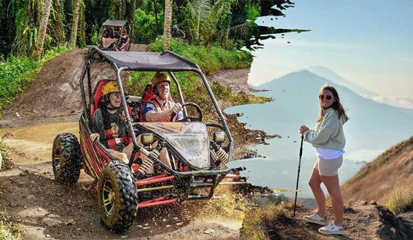 UTV Buggy Bali and Mount Batur Trekking